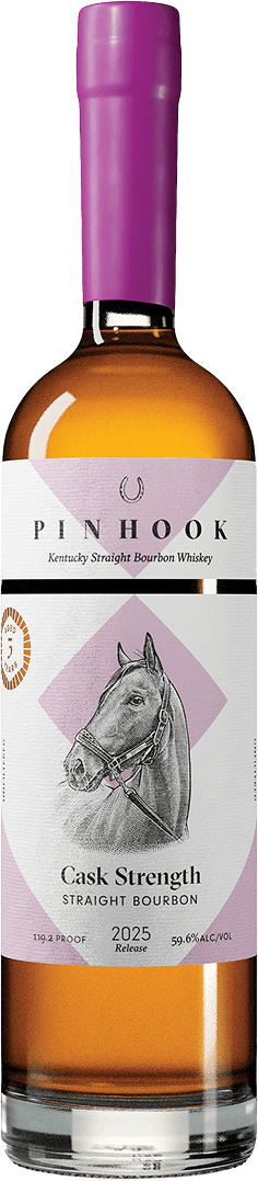 Pinhook Cask Strength 5 Year Old 2025 Release Kentucky Straight Bourbon Whiskey