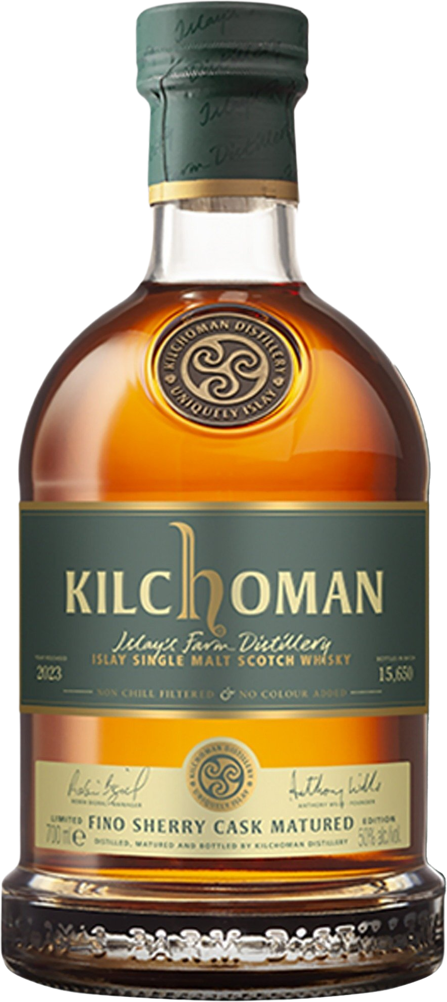 2023 Kilchoman Single Cask Release Cognac Matured 5 Year Old Single Malt Scotch Whisky.png