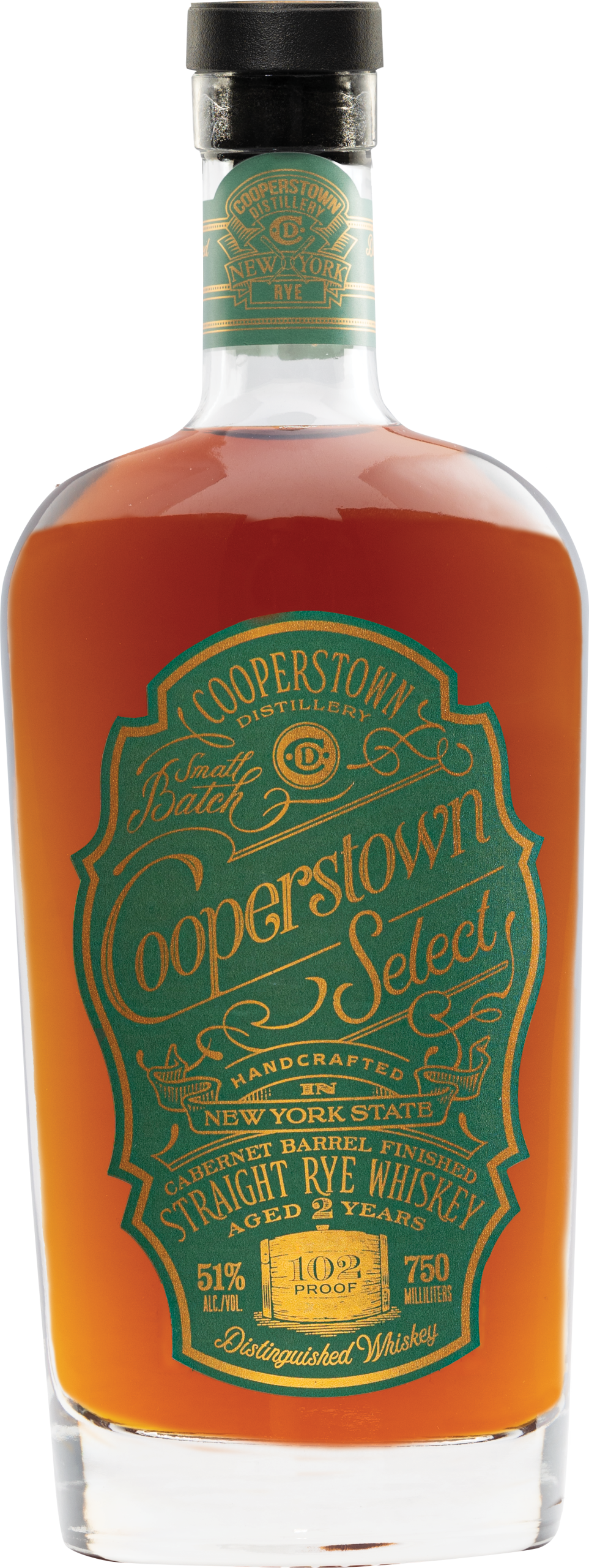 Cooperstown Select Striaght Rye Whiskey_May24.png