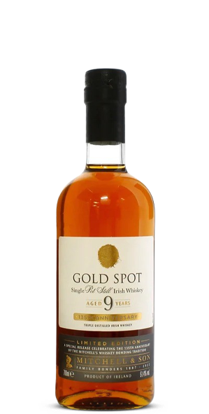 Gold Spot 9 Year Old 135th Anniversary Whiskey shadow.png