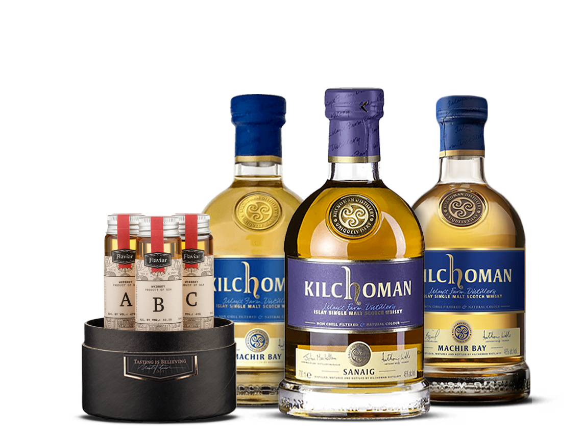 Kilchoman Whisky Flight.png