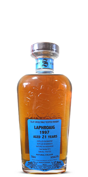 Laphroaig 21 Year Old 1997 30th Anniversary shadow.png