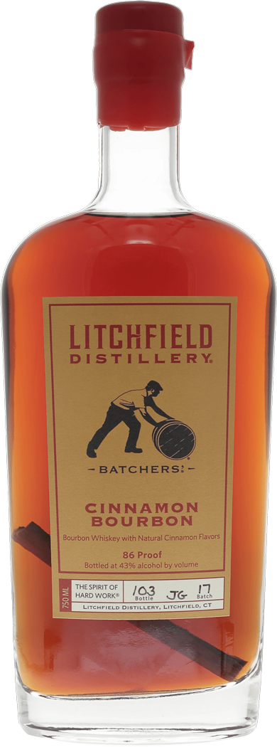 Litchfield-Distillery-Batchers'-Cinnamon-Bourbon-Whiskey.png