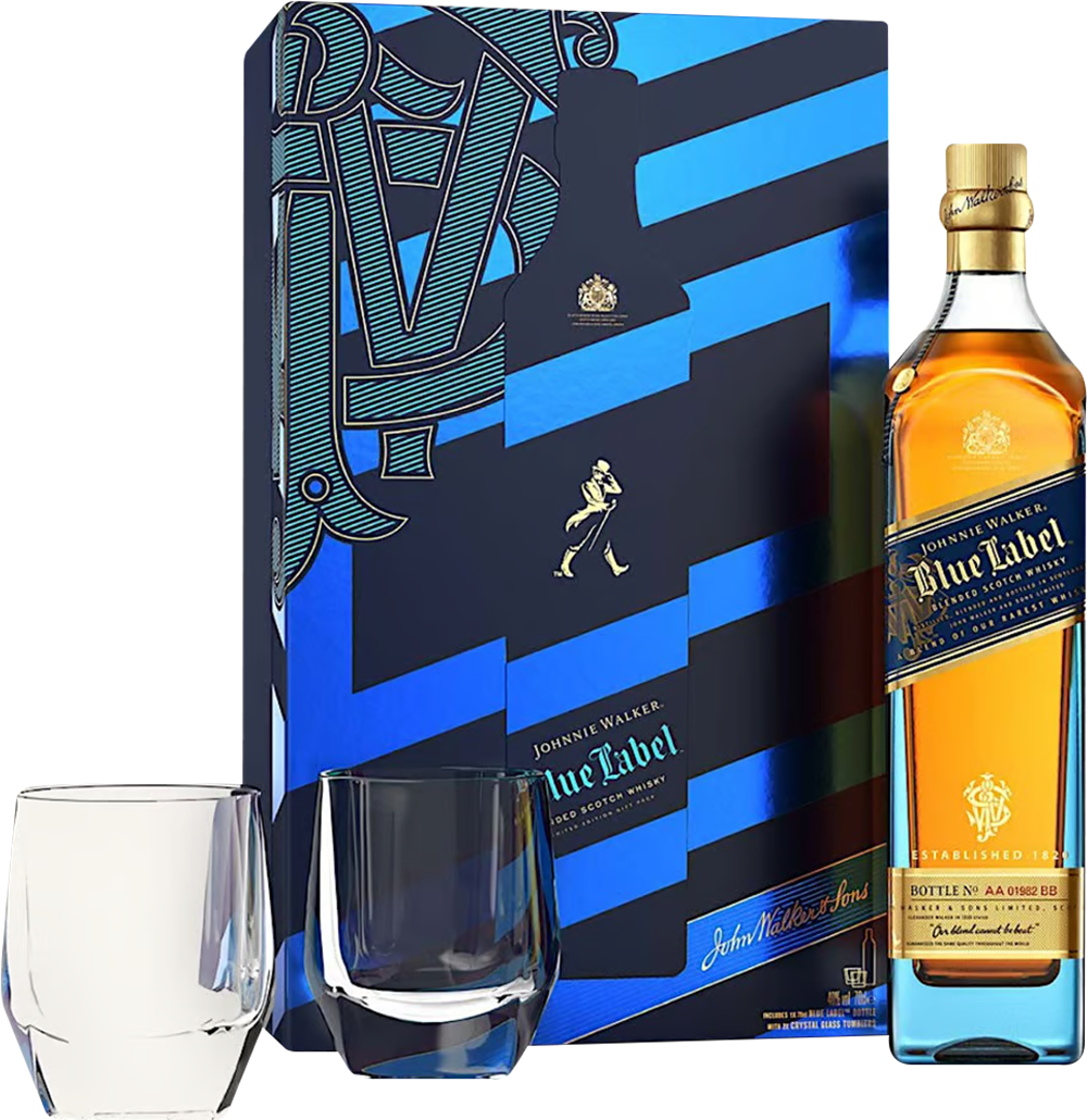 Johnnie-Walker-Blue-Label-Blended-Scotch-Whisky-with-Glasses,-Scotland.png