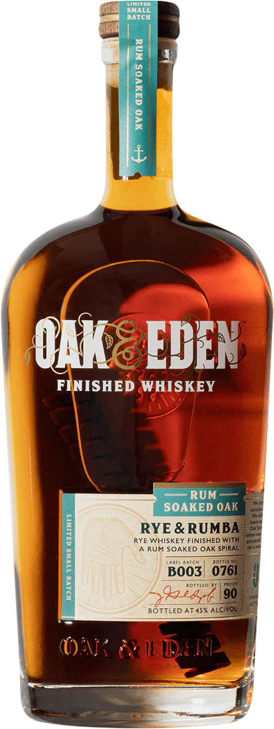 Oak-&-Eden-Rum-Soaked-Oak-Rye-&-Rumba-Rye-Whiskey,-Texas,-USA.png