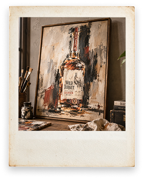 Whiskey inspired artwork