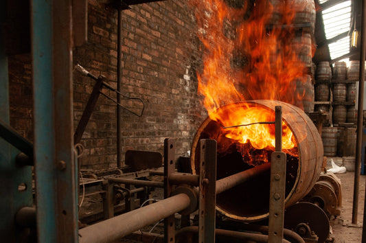 Whiskey Barrel Charring