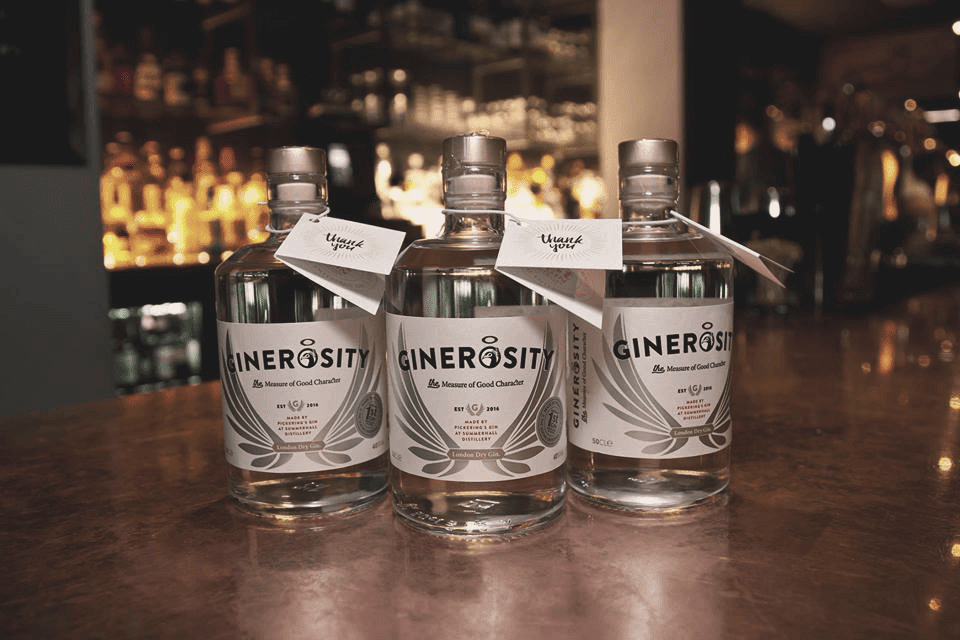 Five Gins With a Big Heart