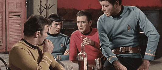 Bourbon in movies - Start Trek