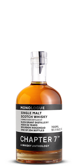 Chapter 7 Monologue 24 Year Old Glen Grant 1998 Single Malt Scotch Whisky (700mL)