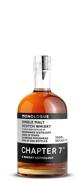 Chapter 7 Monologue 12 Year Old Benrinnes 2009 Oloroso Finish Scotch Whisky (700mL)