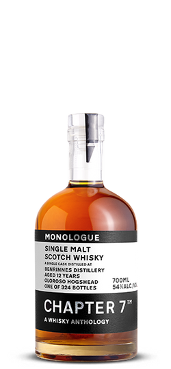 Chapter 7 Monologue 12 Year Old Benrinnes 2009 Oloroso Finish Scotch Whisky