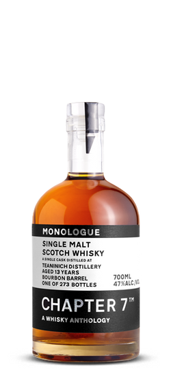 Chapter 7 Monologue 13 Year Old Teaninich 2008 Scotch Whisky (700mL)