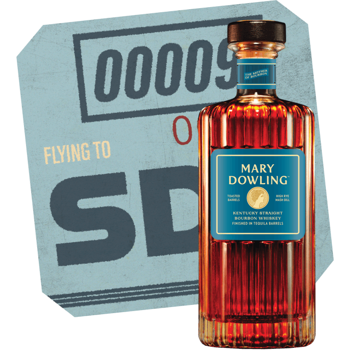 Mary Dowling Tequila Barrel Finish Bourbon Whiskey