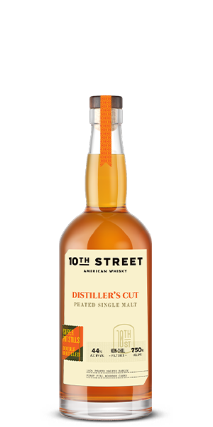 10th Street Distiller's Cut Peated Single Malt American Whisky