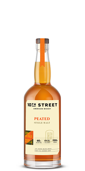 10th Street Peated Single Malt American Whisky