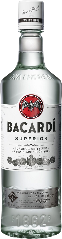 Bacardi Superior PET White Rum