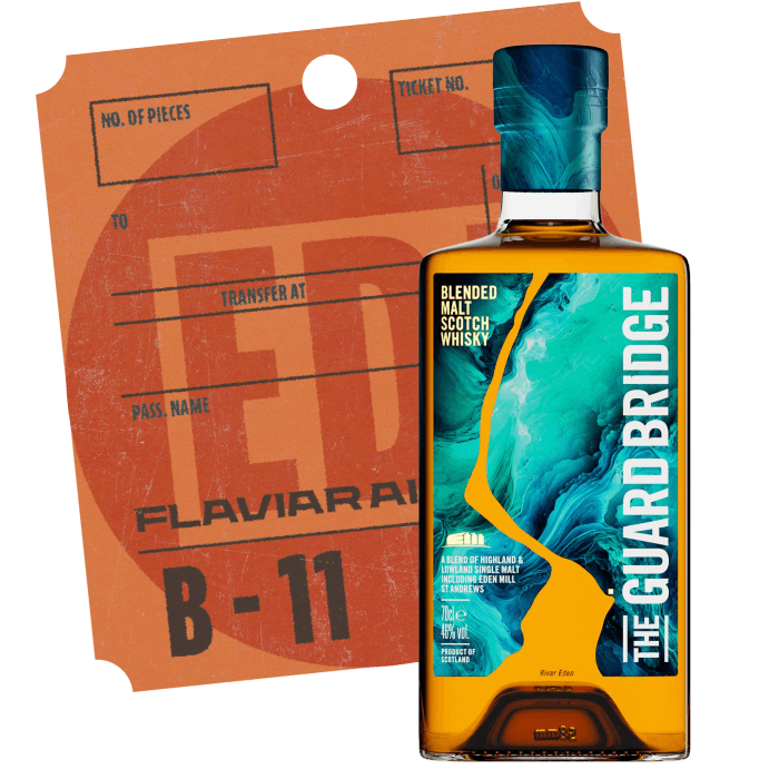 Eden Mill St Andrews The Guard Bridge Blended Malt Scotch Whisky (700mL)