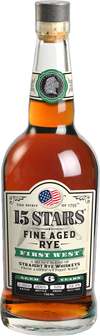 15 Stars First West Batch 2-SSDD Rye Whiskey