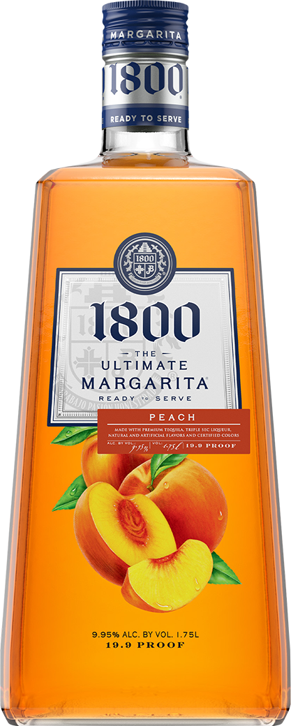 1800 The Ultimate Margarita Peach (1.75L)