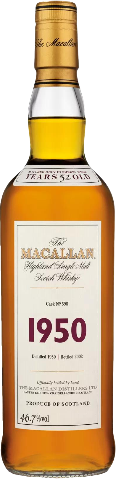 1950 The Macallan Fine & Rare Vintage Single Malt Scotch Whisky » Buy  Online 🥃 – Flaviar