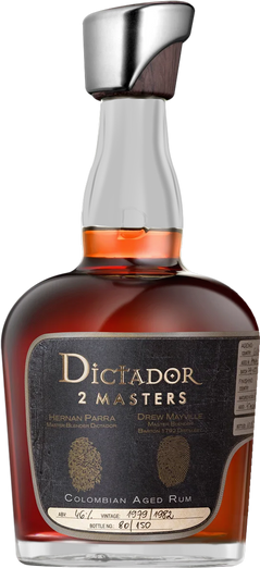 Dictador '2 Masters Barton' Straight Rye Cask Rum