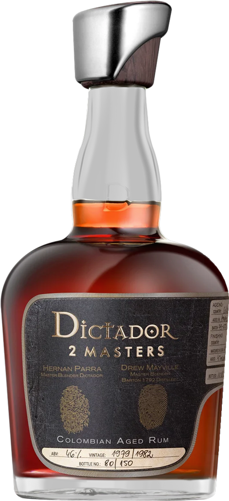 Dictador '2 Masters Barton' Straight Rye Cask Rum