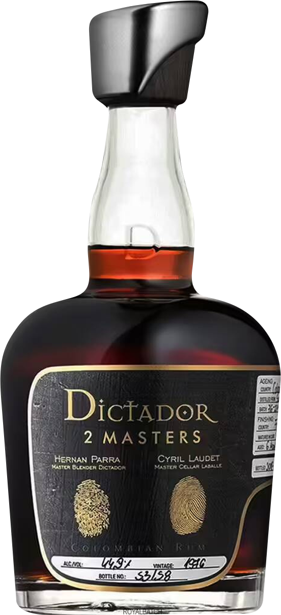 1979 Dictador '2 Masters Barton' Wheated Bourbon Cask Rum