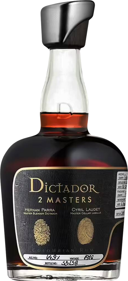 1979 Dictador '2 Masters Barton' Wheated Bourbon Cask Rum