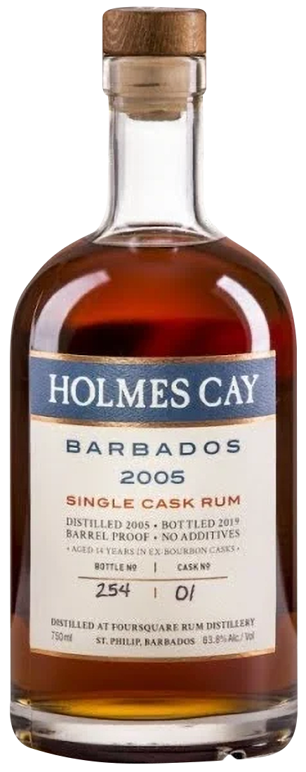 2004 Holmes Cay Foursquare 14 Year Old Single Cask Rum