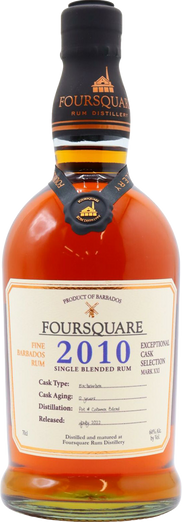 Foursquare Exceptional Cask Selection Mark XXI Single Blended Rum
