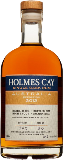 2012 Beenleigh 10 Year Old Holmes Cay Vintage Rum (700mL)