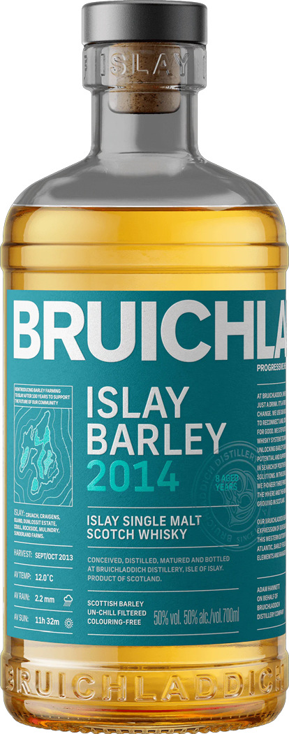 2014 Bruichladdich Islay Barley Unpeated Single Malt Scotch Whisky