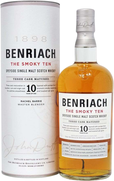 BenRiach The Smoky Ten Single Malt Scotch Whisky