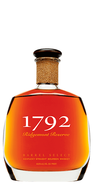 1792 Ridgemont Reserve Barrel Select Kentucky Straight Bourbon Whiskey