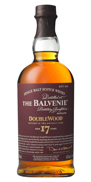 The Balvenie Scotch Single Malt 17 Year Doublewood