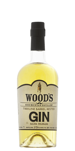 Wood's High Mountain Distillery Treeline Barrel Rested Gin