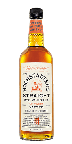 Hochstadter's Vatted Straight Rye Whiskey