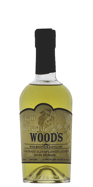 Wood's High Mountain Fleur de Sureau Elderflower Liqueur (375mL)