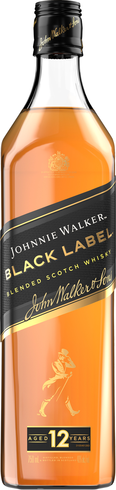 Johnnie Walker Black Label 12 Year Old Blended Scotch Whisky