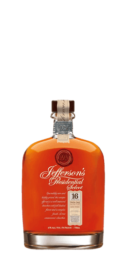 Jefferson's Presidential Select 16 Year Old Twin Oak Bourbon