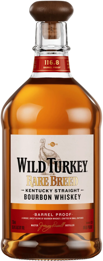 Wild Turkey Rare Breed Barrel Proof Kentucky Straight Bourbon Whiskey