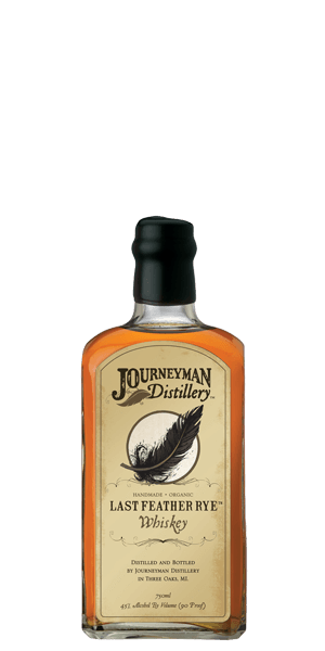 Journeyman Last Feather Rye Whiskeyのボトル画像