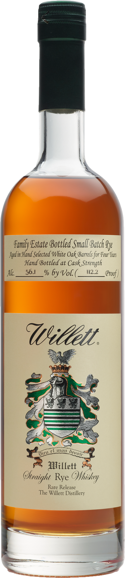 Willett Family Estate 4 Year Old Small Batch Straight Rye Whiskey