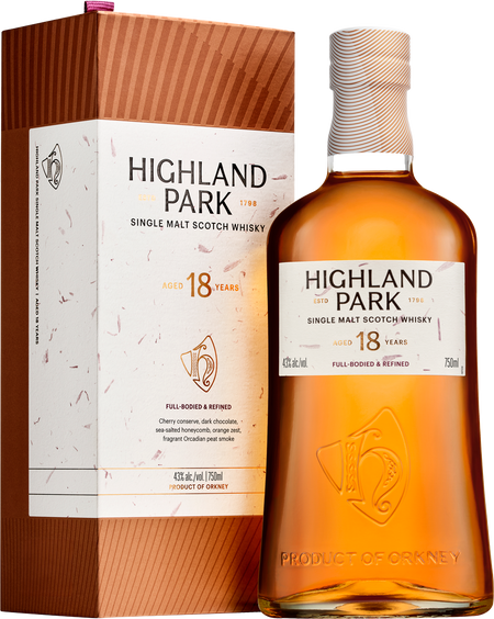 Highland Park 18 Year Old Single Malt Scotch Whisky