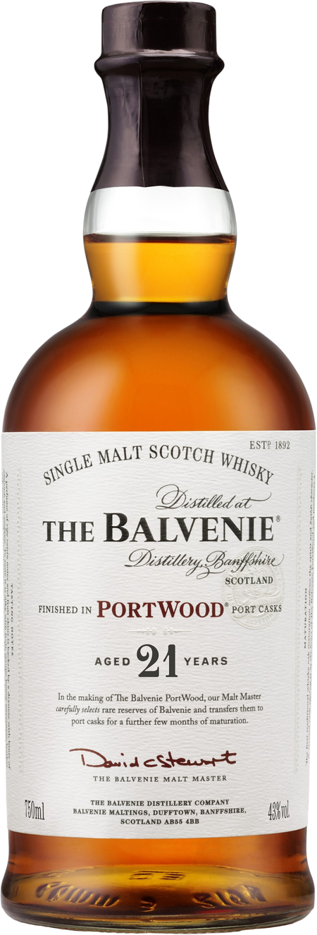 The Balvenie PortWood 21 Year Old Single Malt Scotch Whisky