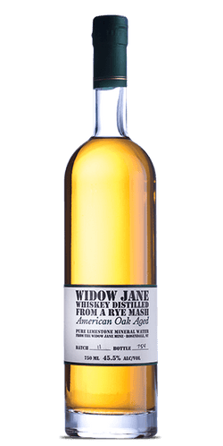 Widow Jane Distilled From a Rye Mash – American Oak Aged Whiskey