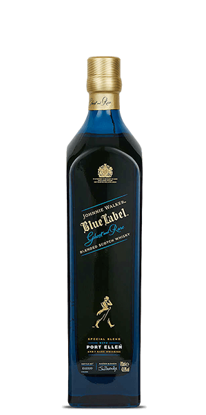 Johnnie Walker Blue Label Ghost and Rare Port Ellen