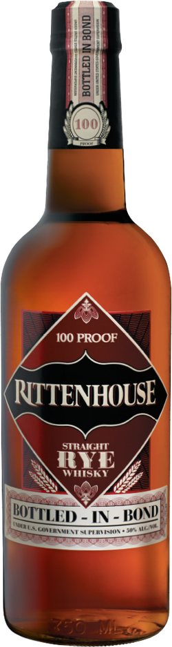 Rittenhouse 100 Proof Straight Rye Whisky