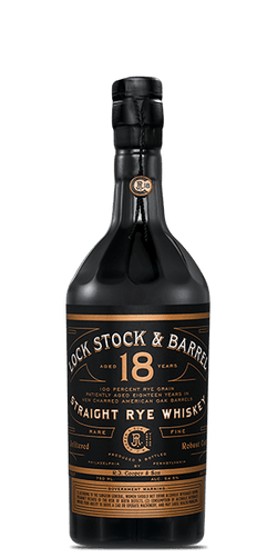 Lock Stock & Barrel 18 Year Old Straight Rye Whiskey